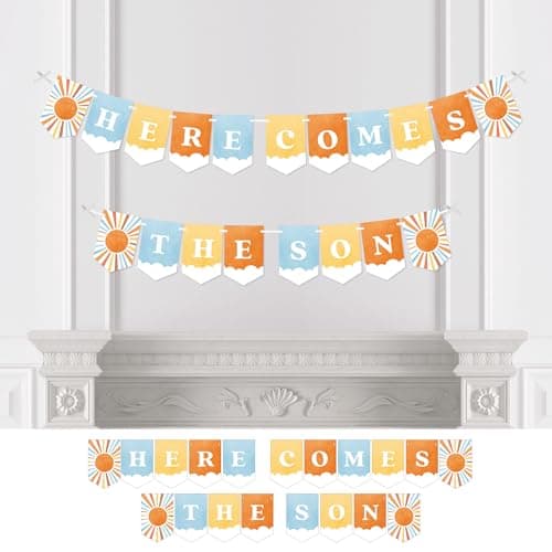 Amazon.com: Big Dot of Happiness - Baby Boy Dinosaur - Baby Shower ...