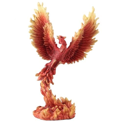 Amazon.com: Veronese Design 6 1/4 Inch Phoenix Rising Resin Sculpture ...