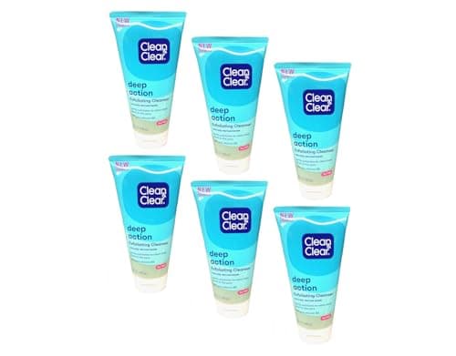 Clean & Clear Acne Triple Clear Exfoliating Facial Scrub With Salicylic Acid, 141g