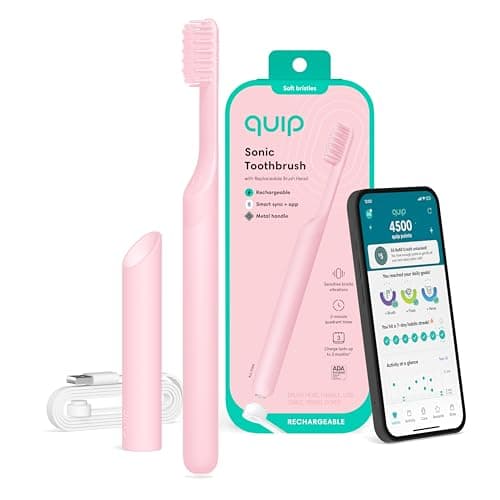 Amazon.com: Quip Smart Sonic Toothbrush for Adults - Timed ...