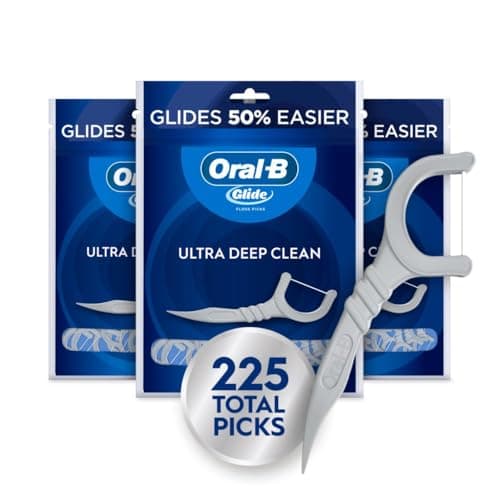48 Pack Oral-B Glide Pro-Health Dental Floss Picks, Deep Clean Angle 30 ...