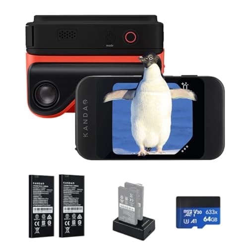 KanDao QooCam 8k Enterprise Professional Live Camera, in-Camera 8K 30FPS 360 Live Solution, 1.5X Sensor*, Max 150mbps Bitrate Super-high Resolution Cam for Live Streaming Video Production