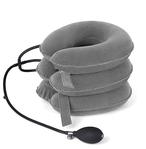 Amazon.com: Cervical Neck Traction Device Over The Door, Neck Stretcher ...