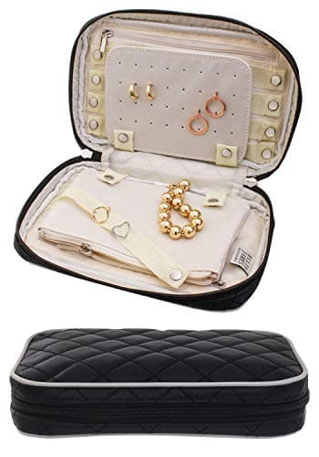 Amazon.com: Ellis James Designs Travel Jewelry Organizer Elegant Travel ...