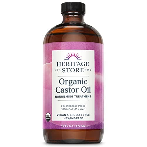 Heritage Store: Organic Castor Oil, 32 oz by Heritage