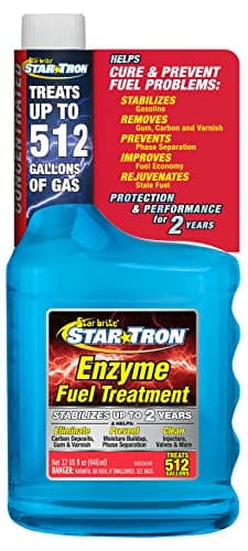 STAR BRITE Star Tron Enzyme Fuel Treatment Concentrate – Rejuvenate & Stabilize Old Gasoline, Cure Ethanol Problems, Improve MPG, Reduce Emissions