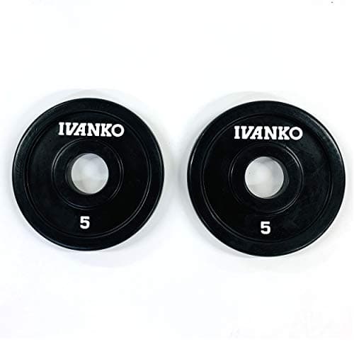 Ivanko RUBO Rubber Encased Olympic Plates