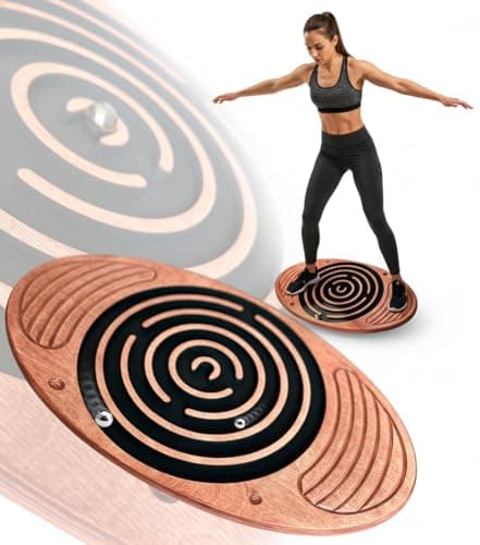 Rectangle Wooden Balance Training Board Wooden Balance Board Gym ...