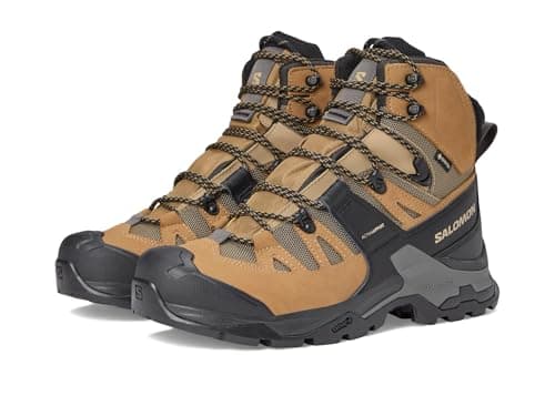 Salomon Men's QUEST 4 GTX, Olive Night/Peat/Safari, 9.5