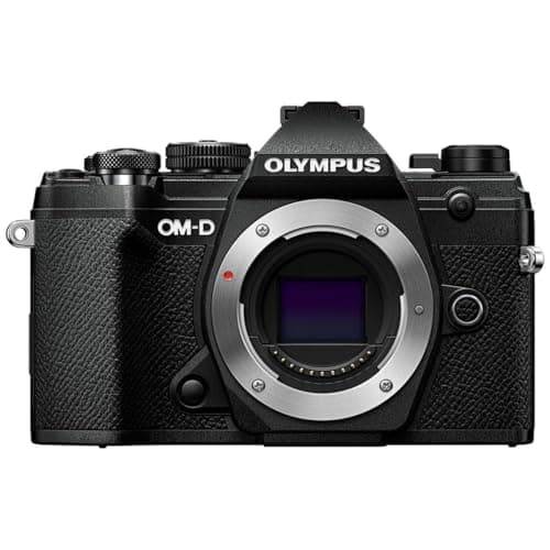 Olympus OM-D E-M5 Mark III Mirrorless Digital Camera Body + M.Zuiko Digital ED 14-42mm f/3.5-5.6 EZ Lens (Silver)