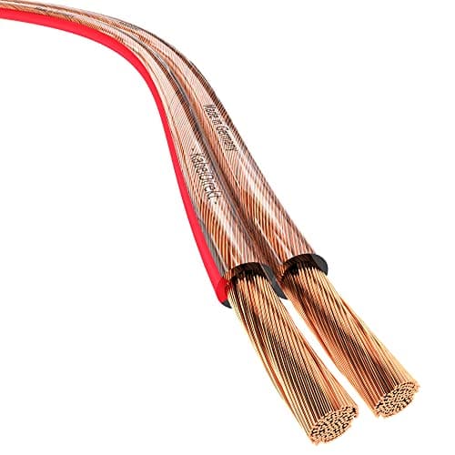 Cables Direct 16-Gauge Outdoor Speaker Wire, 500 Ft | 2 Conductor ...