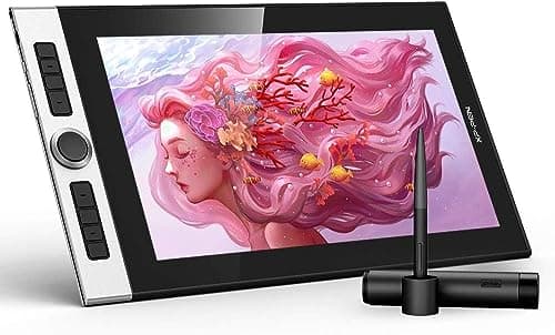 XP-PEN Innovator 16 Pen Display 15.6 Inch Drawing Monitor Full-Laminated Technology Graphics Monitor with Tilt Support Passive Pen and 8 Customizable Shortcut Keys(Supports 92% Adobe RGB Color Gamut)