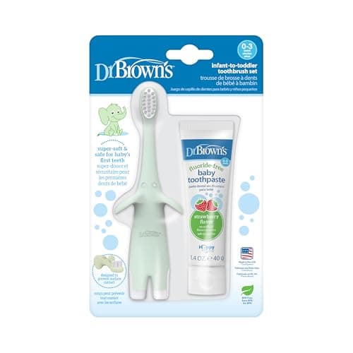 Dr. Brown s Infant-to-Toddler Toothbrush Set