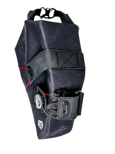 SILCA Seat Capsule Premio | Bike Bag With BOA Closure System | Waterproof YKK Zipper | Bicycle Saddle Storage Pouch | Under-Seat Bag