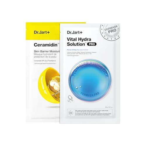 Ceramidin Skin Barrier Moisturizing Mask by Dr. Jart+ for Unisex - 5 x 0.77 oz Mask