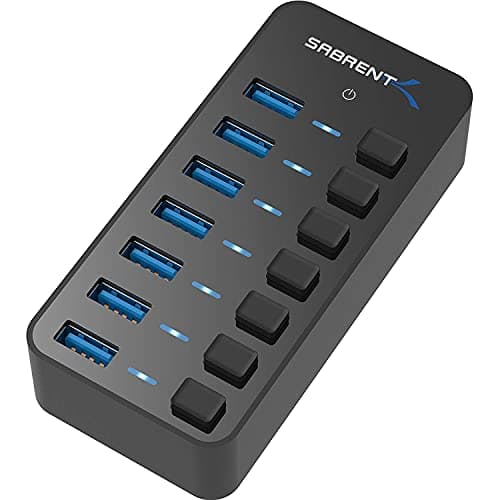 Satechi USB C Hub V2-4K HDMI (60Hz), 60W USB C Charging, GbE, SD/Micro Card Readers, USB 3.0 - for M3/M2/M1 MacBook Pro/Air, iPhone 16/15 Pro/Max, M2/M1 iPad Pro/Air, M2 Mac Mini (Space Grey)