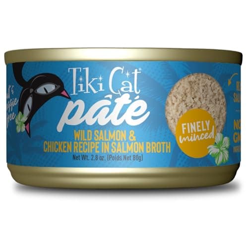 Tiki Cat Luau Wild Salmon & Chicken in Broth