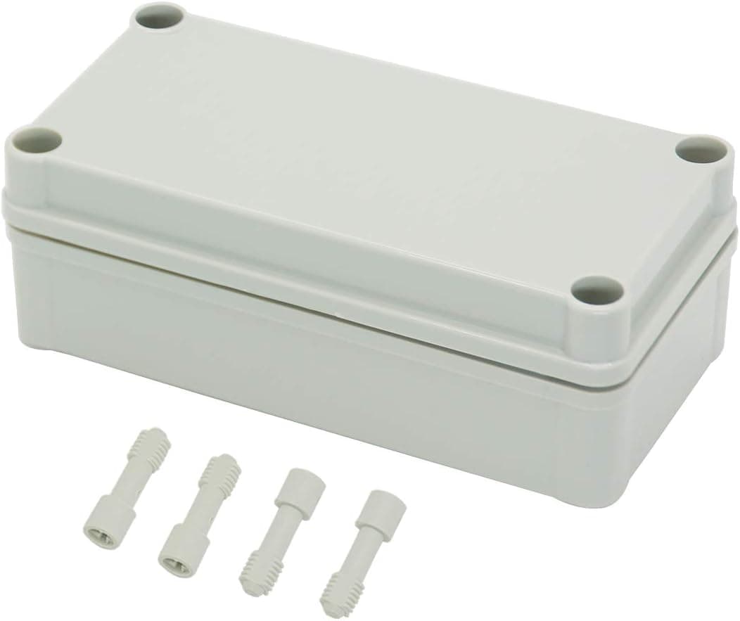 Carlon E989N Box Junction, 8" x 8" x 4", Gray (GID-663193): Electrical ...