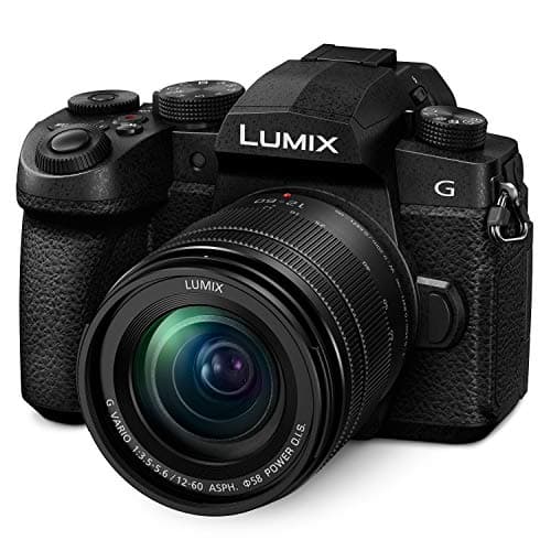 Panasonic LUMIX G95 20.3 Megapixel Mirrorless Camera, 12-60mm F3.5-5.6 Micro Four Thirds Lens, 5-Axis Dual I.S. 2, 4K 24p 30p Video, Pre-Installed V-Log gal, 3” Flip-Out Touchscreen - DC-G95MK (Black)
