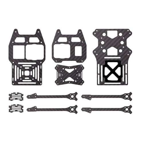 BETAFPV X-Knight 360 Carbon Fiber Frame Kit X-Knight 360 Propeller Recommended 2004 Brushless Motors - (Color: X-Knight 360 Frame)