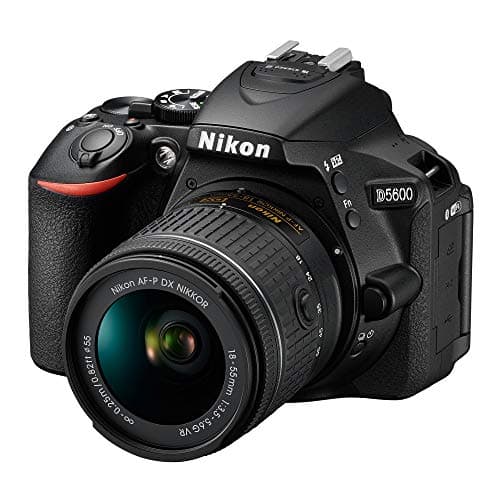 Nikon D5600 24.2MP DSLR Touchscreen Camera with SnapBridge Bluetooth and Wi-Fi with NFC (Body Only)