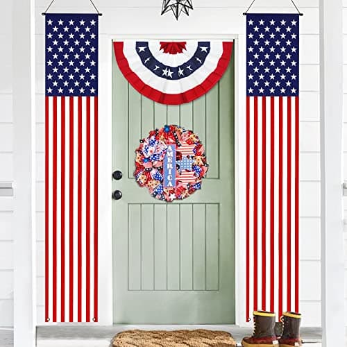 Amazon.com : Anley USA American String Pennant Banners, Patriotic ...