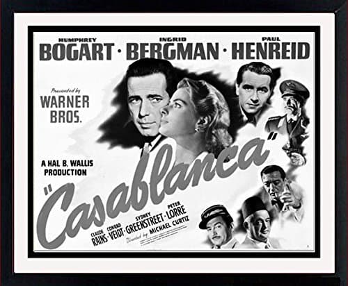 Casablanca Framed Movie Poster