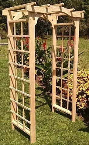 Yardistry Cedar Backyard Arbor