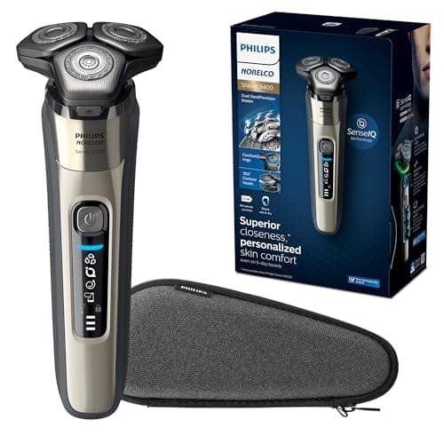 Best Buy: Philips Norelco 9700 Clean & Charge Wet/Dry Electric Shaver ...