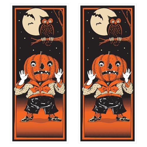 Amazon.com: Beistle Skeleton Restroom Door Covers, 5’ x 30”, 2 Pieces ...