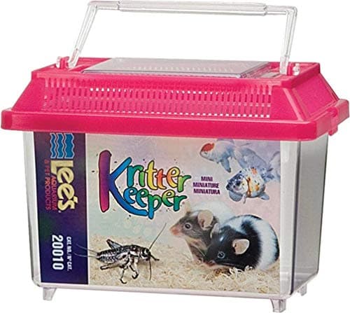 (3 Pack) Lee's Rectangular Kritter Keeper Mini Vented Lid Assorted Colors