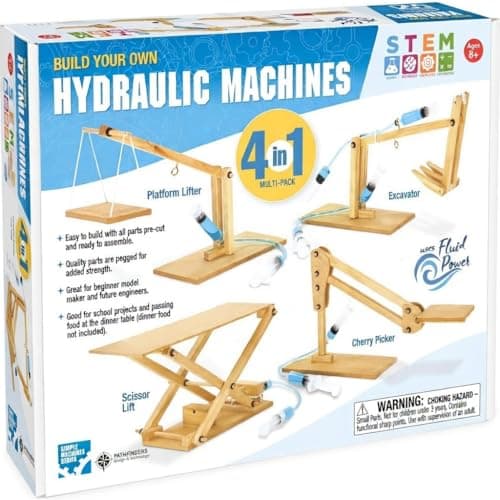 Kit de madera 4 en 1 de máquinas hidráulicas Pathfinders