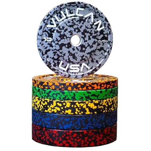 Vulcan Alpha 10lb Bumper Plates- Pair