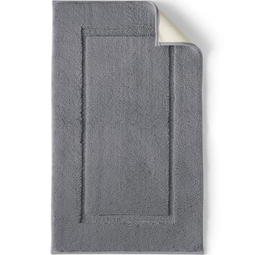 Lands End alfombra de baño antideslizante de algodón Supima