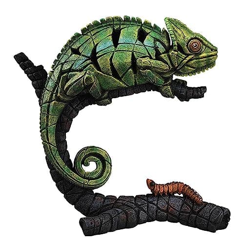 Chameleon in Blue - EDGE Sculpture ED42BL by Matt Buckley.