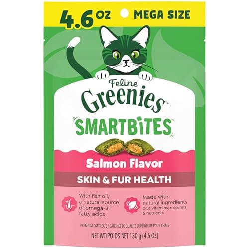 Greenies Feline SmartBites Healthy Skin & Fur Treats