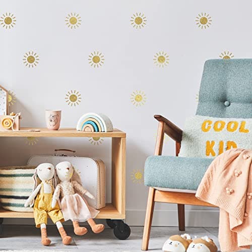 Amazon.com: Sun Wall Decals Sun Decals for Walls Sunshine Wall Stickers ...