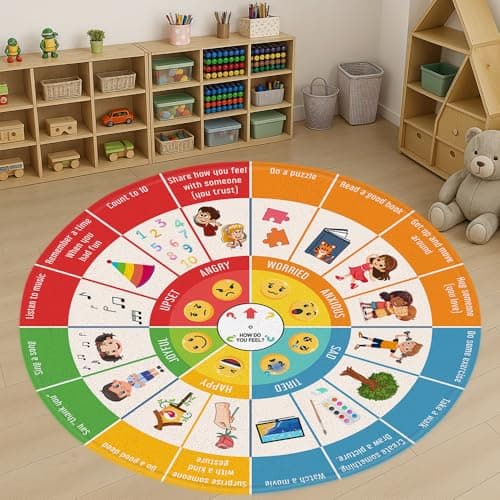 Carpets for Kids Feelings & Emotions Rug