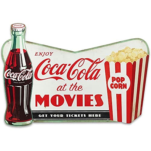 Open Road Brands Coca-Cola Delicious and Refreshing Embossed Metal ...