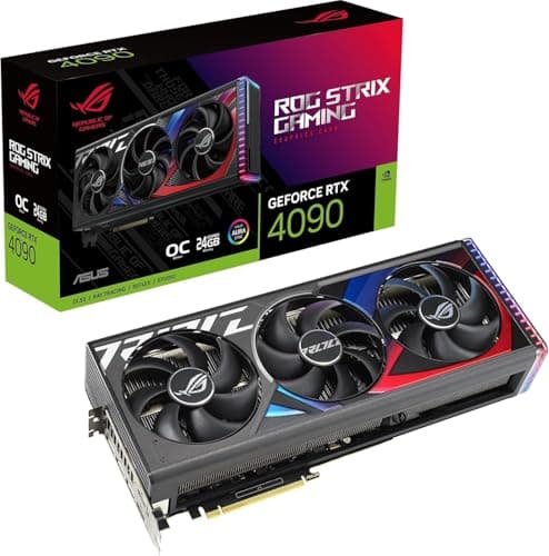 ASUS ROG Strix GeForce RTX 4090 White OC Edition 24GB - Graphics card ...