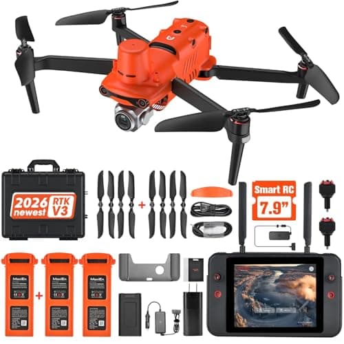 Autel Robotics EVO II Series Drone Fly More Kit, Accessory Bundle for Autel EVO 2/ Pro (V2 & V3)/ Enterprise/RTK/Dual (640T) Drones (2025 Original)