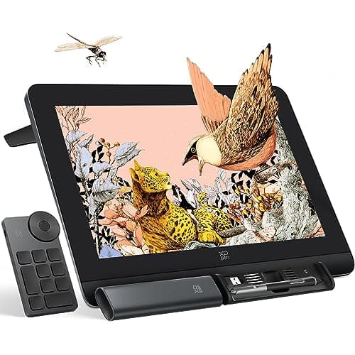 XPPen Artist Pro 16 Gen2 Drawing Tablet with Screen,2.5K QHD Graphic Tablet，Full Laminated Anti-Glare Screen 16384 Pressure Levels X3 Pro Battery-Free Stylus 159% sRGB with ACK05 Mini Keydial,16‘’