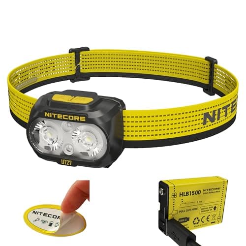 Nitecore UT27 review | headlamp for trail running/jogging | 1Lumen