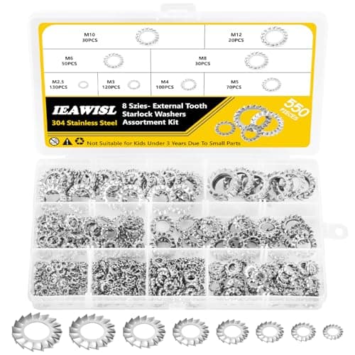 Bronze External Tooth Lock Washe…