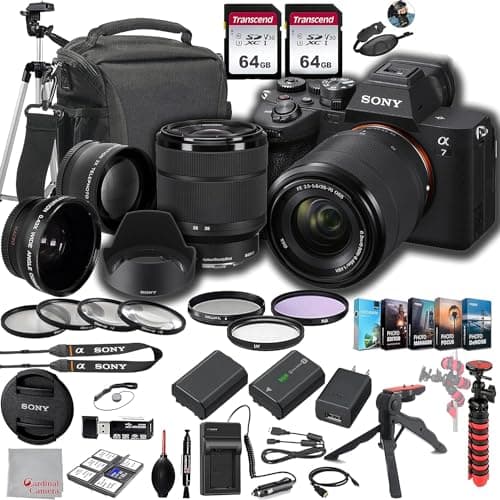 Sony Alpha 7 IV Full-Frame Mirrorless Interchangeable Lens Camera