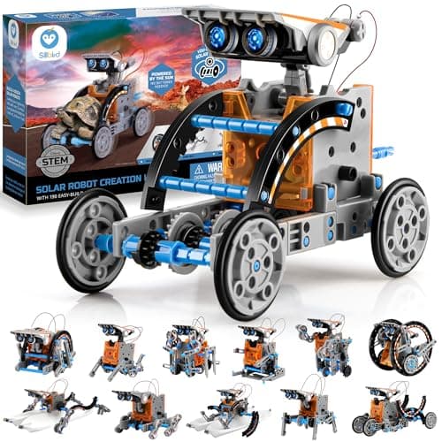 Kit educativo solar de robótica 12 en 1 de Sillbird