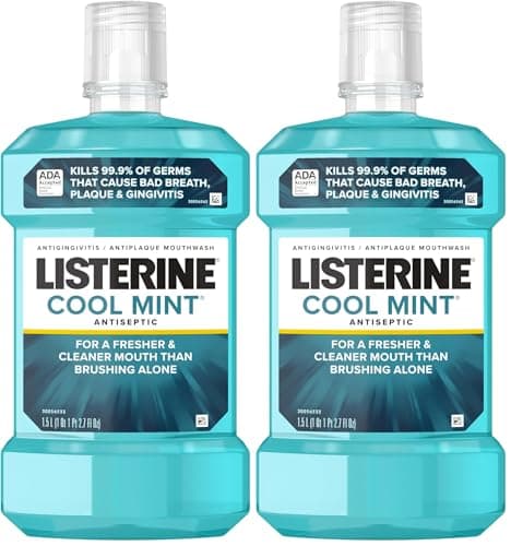 Listerine enjuague bucal antiséptico menta fresca