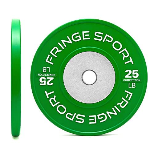 Fringe Sport Rubber Coated Change Plates in Kilograms