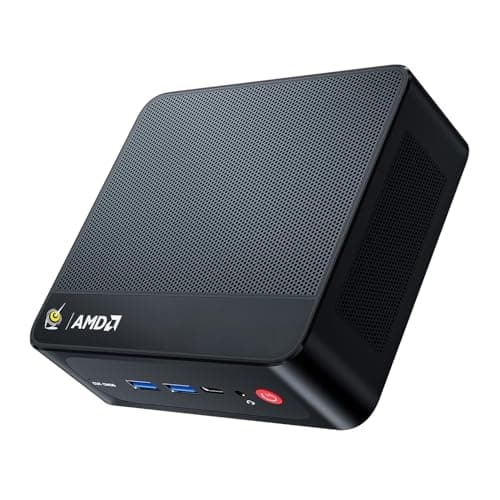 Beelink SER5 Mini PC Wins 11 Pro, AMD Ryzen 5 5600H (up to 4.2GHz) 6C/12T, 32GB DDR4 500GB M.2 NVME SSD Graphics 7 core 1800 MHz, Mini Gaming Computer WiFi 6E/BT5.2/Triple Display Dual HDMI+Type-C