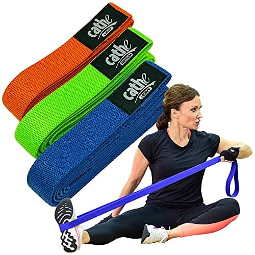 Cathe Resistance Tubes & Exercise Bands With Handles - Includes 4 ...
